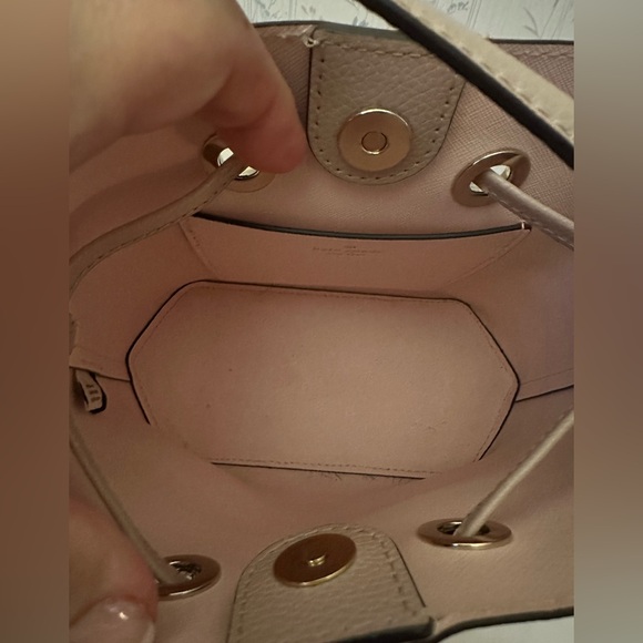 Kate Spade Striped Pink and Red Bucket Bag - Picture 13 of 16